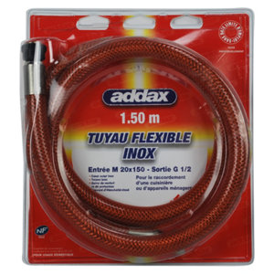 Tuyau de gaz Butane Propane sans date de remplacement L. 1,5 m