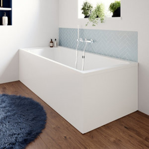 Tablier frontal ABS H. 51 cm x Ep. 2,5 cm x l. 140 cm