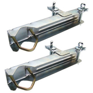 Cerclage cheminée double zingue blanc