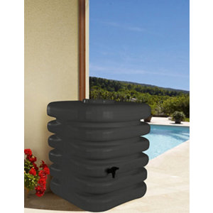 Récupérateur à eau cubique gris 1000 L