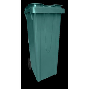 Conteneur poubelle 120L vert 