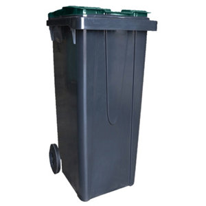Poubelle 120 L vert