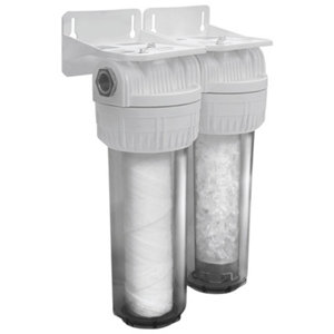 Filtre antitartre double pour un débit de 2 m3/h