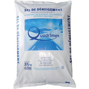 Sel de déneigement 25 kg - Quadrimex