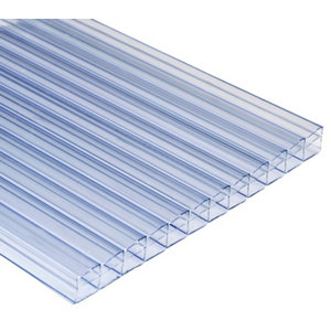 Plaque polycarbonate transparente 3 M X 16 MM