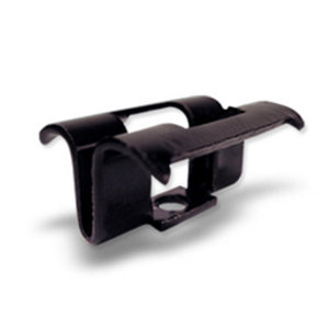 Lot de clips de fixation marron "Hudson"