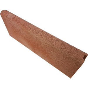 Bordurette droite - Rouge - 50 x 20 cm Ép. 5 cm