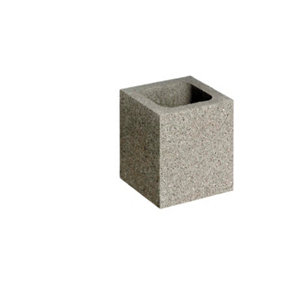 Element pilier 20 x 20 x 25 - gris