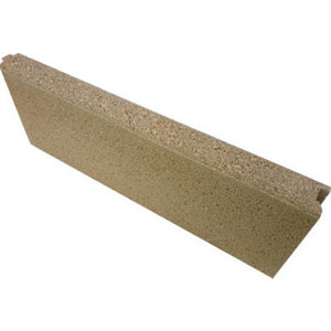 Bordurette droite - Sable - 50 x 20 cm. Ép. 5 cm