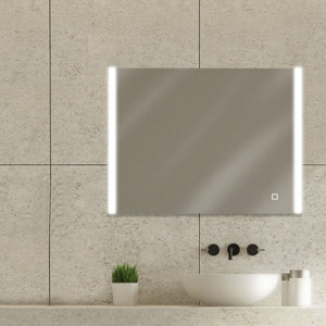 Miroir LED "Grant" - L. 80 x H. 60 cm