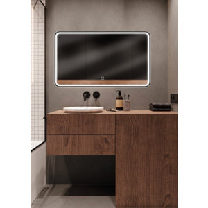 Miroir LED "Chicago" L. 120 x H. 70 cm