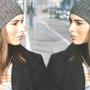 Film miroir sans tain H.100 x l.90 cm