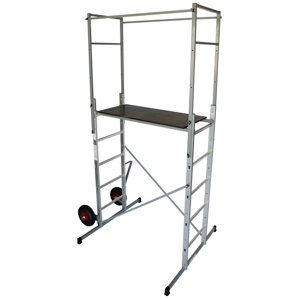 Échafaudage en aluminium avec plateforme hauteur maxi  340 cm SELEKTA 100x45 cm