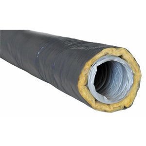 Gaine VMC isolée thermiquement 6 m - Ø 80 mm