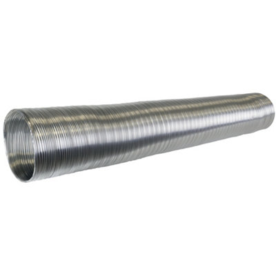 Gaine Flexible Aluminium Compact Diamètre 125 Mm L. 3 M