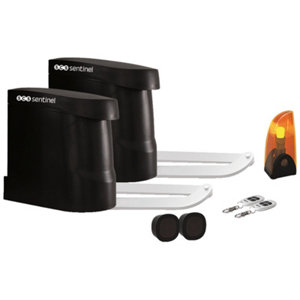 Motorisation de portail à bras articulés