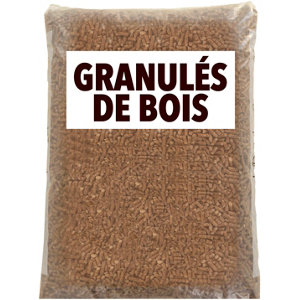 Granulés de bois DINplus - Sac de 15 kg