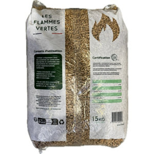Granulés de bois Sac de 15 kg - ≤10%