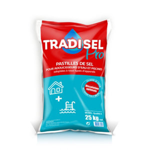 Pastilles de sel pour adoucisseurs d’eau - Sac 25 kg