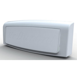 Bouton poussoir lumineux extérieur pour carillon/sonnette, 24 V-2 A