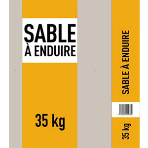 Sable à enduire pour préparation du ciment - sac de 35 kg