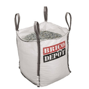 Sac big bag de gravier pour confection de béton 1 m3
