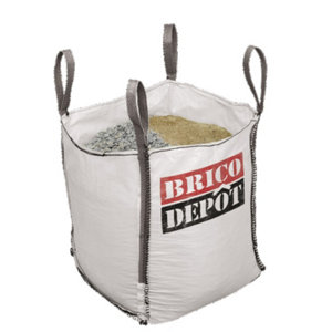 Sable et gravillons pour maçonnerie en big bag de 1 m3