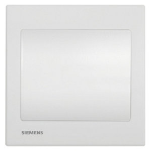 Plaque simple DELTA IRIS blanc