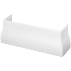 Jonction de sol/plafond pour gaine technique de logement - H. 1000 x l. 25 x Prof. 80 mm