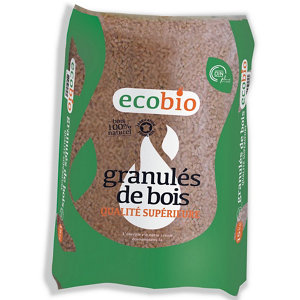 Granulés de bois DINplus - Sac de 15 kg