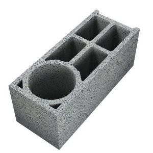 Parpaing d'angle Ep. 20 x l. 20 x L. 50 cm