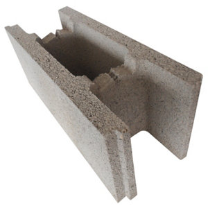 Parpaing à bancher 200 x 200 x 500 mm