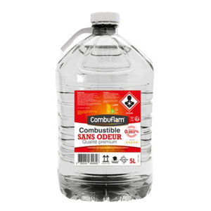 Combustible pour appareil de chauffage sans odeur qualité premium - bidon 5 L