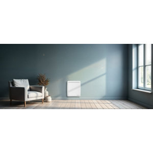 Radiateur à inertie sèche 1000 W blanc avec pilotage mobile  GALA