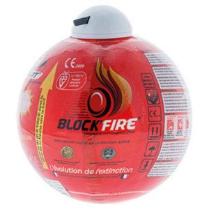 Boule extinctrice de feu BLOCKFIRE 1,8 kg - 16 cm