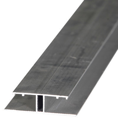 Profil jonction en H aluminium Dhaze 3m 16mm - vue 2