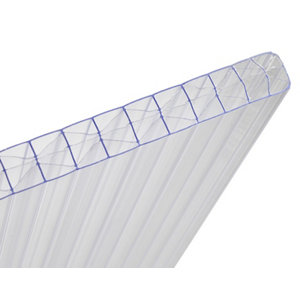 Plaque polycarbonate transparente