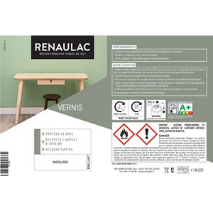 Aérosol radiateur vernis brillant 400 ml