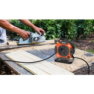 Enrouleur de câble de bricolage 3G1 1,5 mm²