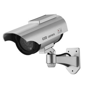 Caméra extérieure factice solaire en ABS