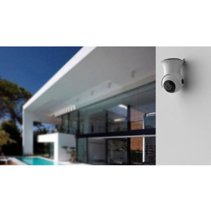 Caméra de surveillance extérieur motorisée rotative WIFI