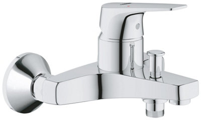 Mitigeur BainDouche GROHE Start Flow Montage mural Chromé 23772000 - vue 3