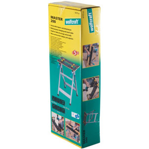 Etabli pliant Wolfcraft Master 200 - 64.5 cm