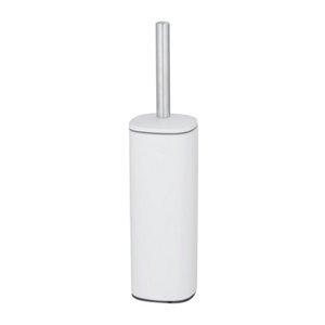 Pot et brosse WC "Alassio" blanc - P. 9,3 cm x H. 39,2 cm x l. 90 cm