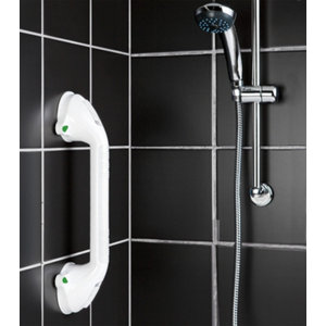 Barre d’appui à ventouse L. 42 x l. 12 x H. 8,5 cm