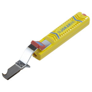 Couteau à dégainer, dénuder et découper les fils électriques Ø 8 à 28 mm