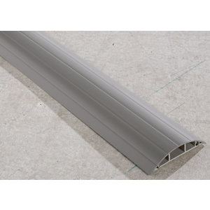 Passage de plancher gris H. 18 mm l. 75 mm L. 2 m