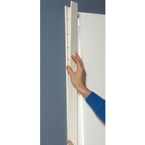 Moulure blanche 10x22 mm L. 2,10 m