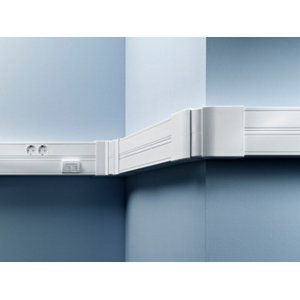 Goulotte double enclipsage 65 x 100 pour appareillage 45x45 cm pour 351 fils HO7VU