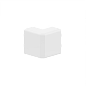 Lot de 4 angles extérieurs blancs pour moulure - 10x22 mm